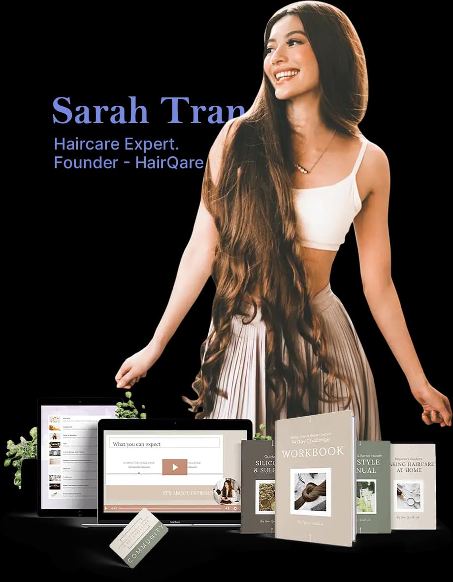 Sarah — your haircare instructor
